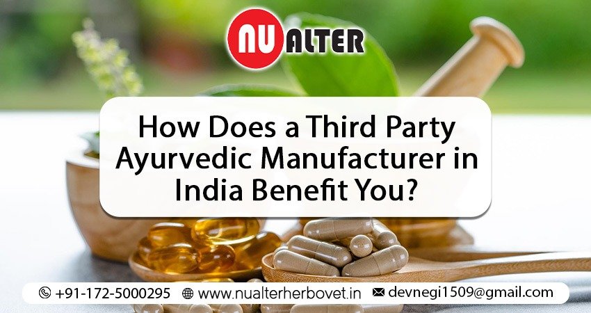 Third Party Ayurvedic Manufacturer in India